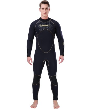 5mm Wetsuits for Men Neoprene Long Sleeve Full Diving Surfing Suit
