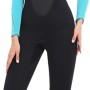 3mm Wetsuit Women Neoprene Long Sleeves Full Wetsuit for Diving Surfing Kayaking Snorkeling