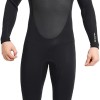 Wetsuit Men 3mm Neoprene Long Sleeves Full Wetsuit for Diving Surfing Kayaking Snorkeling