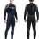 GoldFin Wetsuit Men, 3mm Wetsuits Neoprene Wet Suits Fullsuit Back Zip Keep Warm in Cold Water Diving Swimming Kayaking Surfing