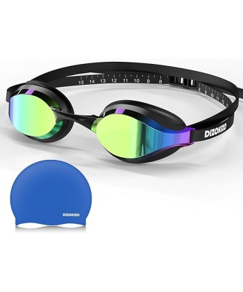 Swimming Goggles No Leaking Anti-Fog UV Protection Adjustable Professional Swim Goggles for Adult Men Women