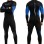GoldFin Wetsuit Men, 3mm Wetsuits Neoprene Wet Suits Fullsuit Back Zip Keep Warm in Cold Water Diving Swimming Kayaking Surfing