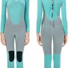 Wetsuit Women 3mm Neoprene Full Body Long Sleeve Full Wetsuit for Girls Surfing Diving Scuba Kayaking Snorkeling Swimming