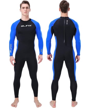 Wetsuit Men Women Full Body Swimsuit Thin Quick-dry Wet Suit Bodysuit Rash Guard UV Protection for Surfing Diving Kayaking Scuba
