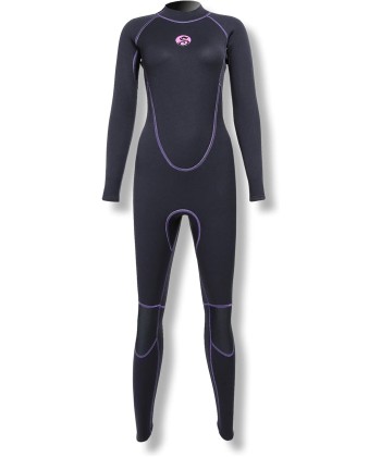 3mm Women Wetsuit Neoprene Long Sleeve Full Wetsuit for Diving Surfing Kayaking Swimming