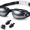 Swim Goggles for Adult No Leaking Anti-Fog UV Protection Clear Adjustable Swimming Goggles for Men Women Youth