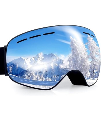Ski Goggles Anti Fog UV Protection Double Layer Spherical Lens Snow Snowboard Goggles for Women Men Youth