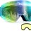 Ski Goggles Anti Fog UV Protection Dual Detachable Lens Frameless Snowboard Goggles for Men Women Youth