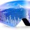 Ski Goggles Anti Fog UV Protection Dual Detachable Lens Frameless Snowboard Goggles for Men Women Youth